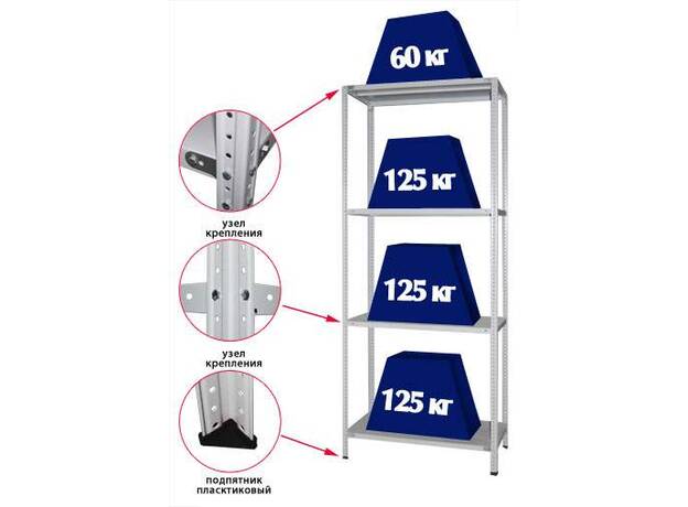 Стеллаж архивный СТФ-284 (2,0)