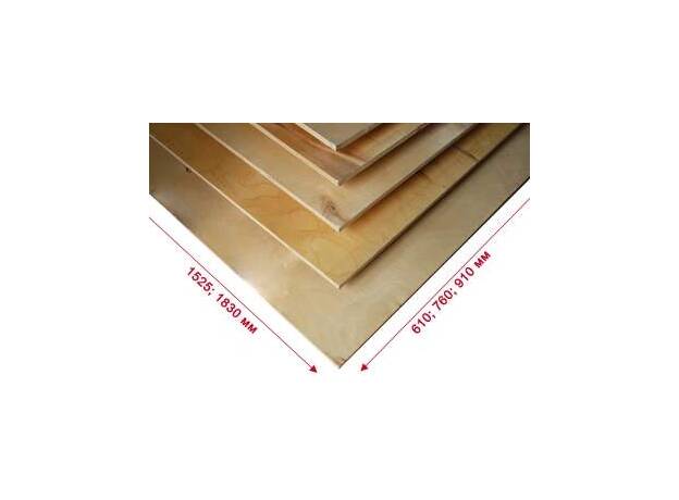 Настил МКФ из фанеры 1525х910