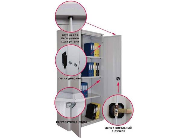 Шкаф архивный ALR 1896