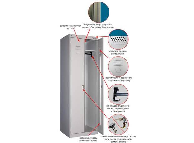 Шкаф одёжный ТМ 22-600