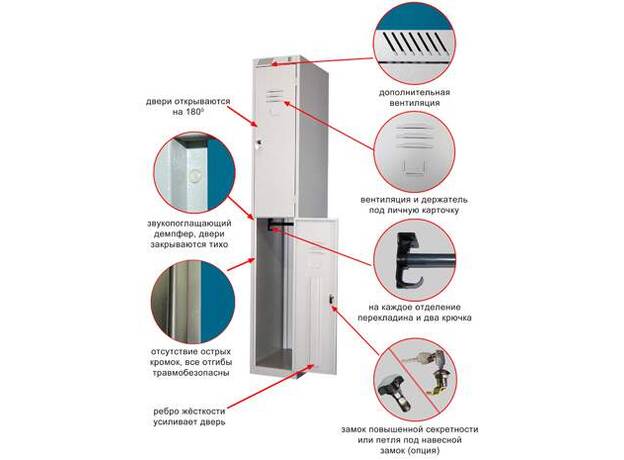 Шкаф одёжный ШРС 12-300