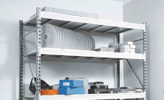 Для удобного хранение стеллажи SGR