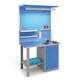 Верстак металлический ВЛ-2-23 с освещением и экраном для осв доп